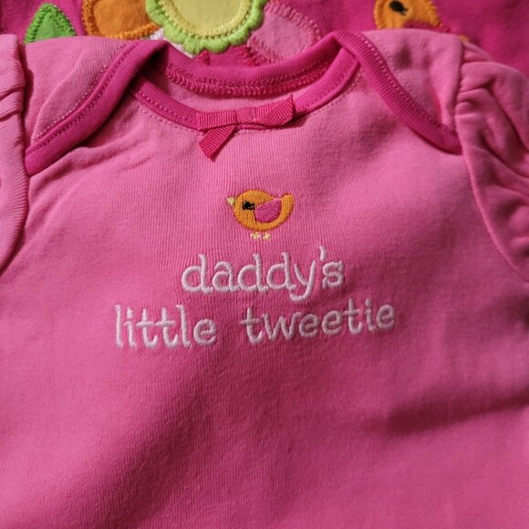 Gymboree & Outlet Brand New Baby {Little Birdie} NWT 0-3 Months Bodysuit & Used - Picture 2 of 3